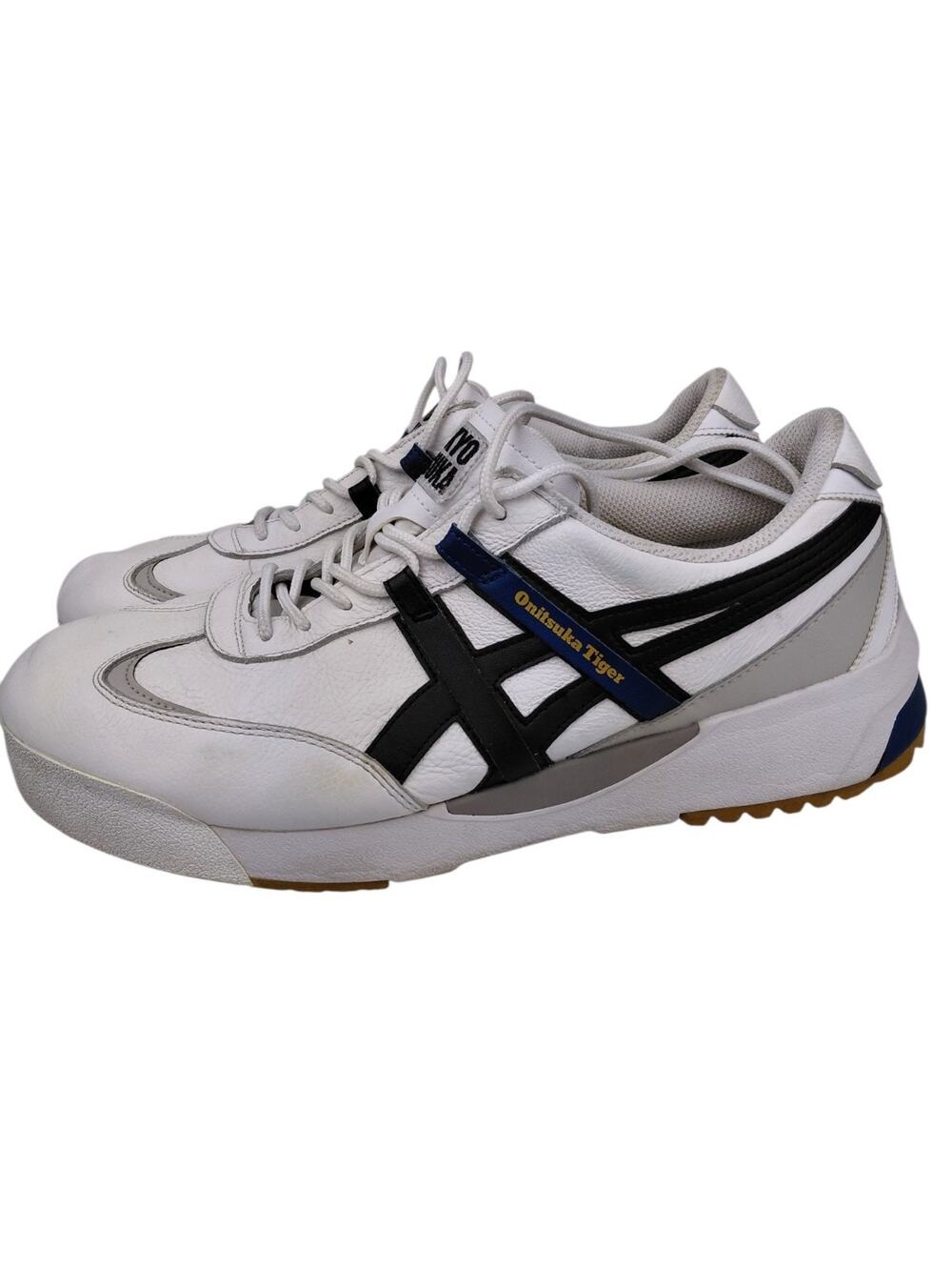 ASICS Onitsuka Tiger DELEGATION WHITE/BLACK Men's Size 10.5 Sneakers Shoes